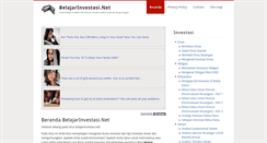 Desktop Screenshot of belajarinvestasi.net